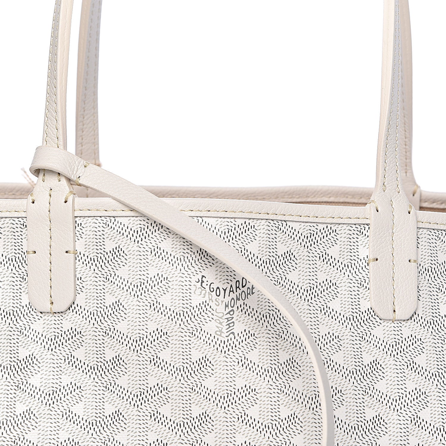 Goyard Goyardine Saint Louis PM White 12 of 12
