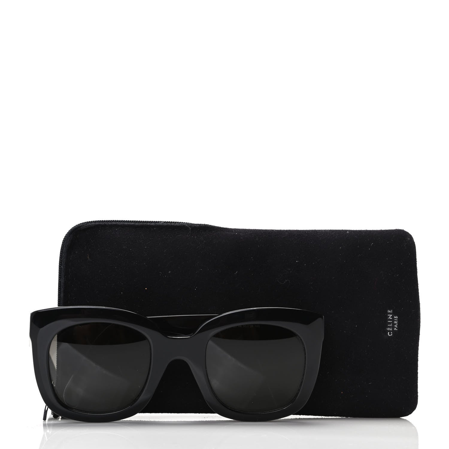 Celine Acetate Baby Marta Sunglasses CL 41385/F/S Black 7 of 7