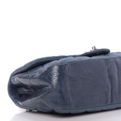 Chanel Iridescent Calfskin Medium In The Mix Flap Blue 7 of 10