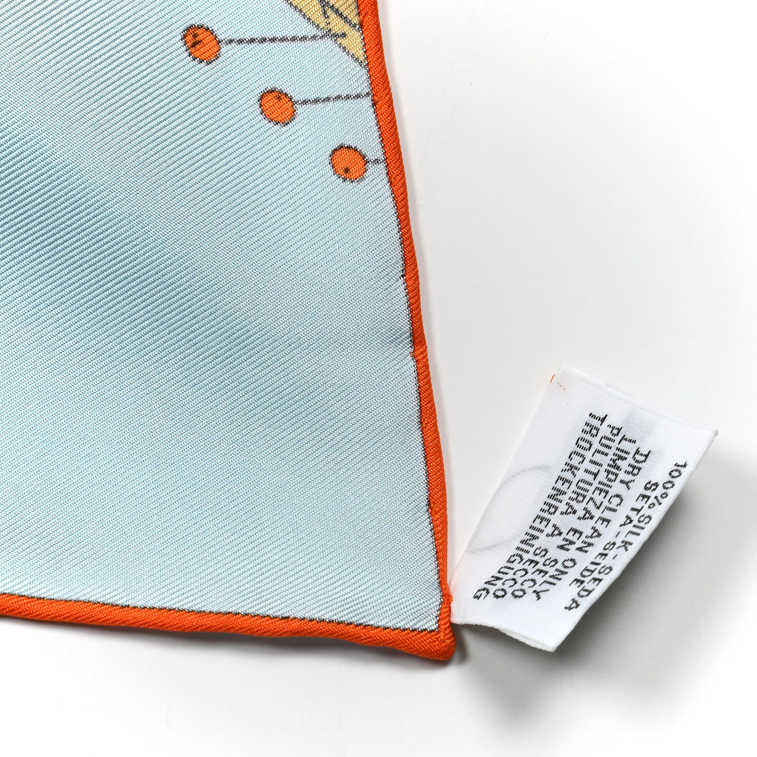 Hermes Silk La Legende Du Cheval A Plumes Scarf 90 6 of 6