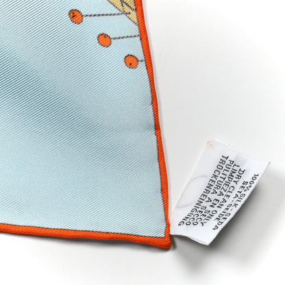 Hermes Silk La Legende Du Cheval A Plumes Scarf 90 6 of 6