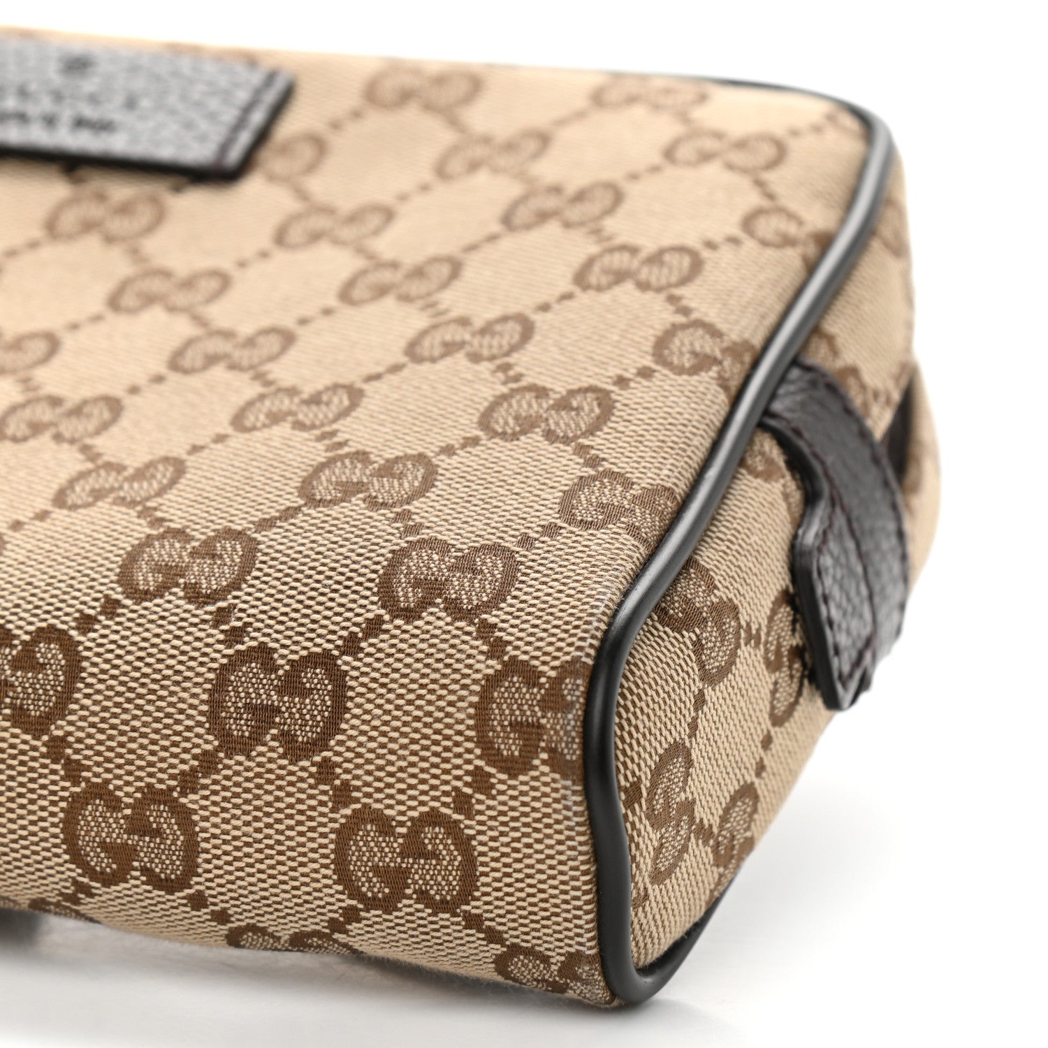 Gucci Monogram Belt Bag Dark Brown 10 of 12