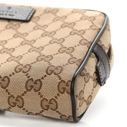 Gucci Monogram Belt Bag Dark Brown 10 of 12