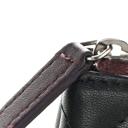 Chanel Lambskin Quilted Small Pouch Black 10 of 10