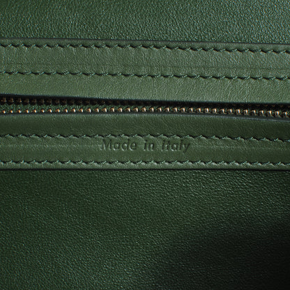 Celine Suede Small Phantom Luggage Olive 9 of 10
