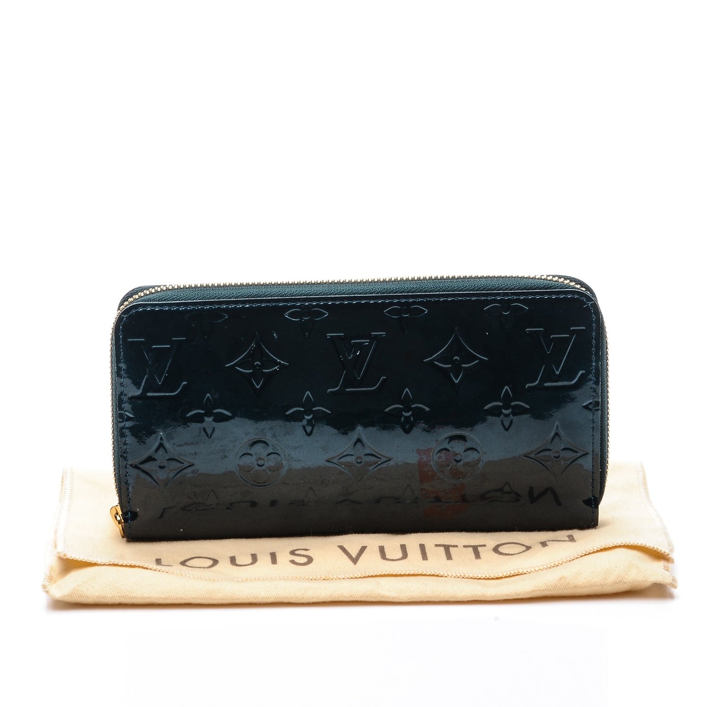 Vernis Zippy Wallet Blue Nuit