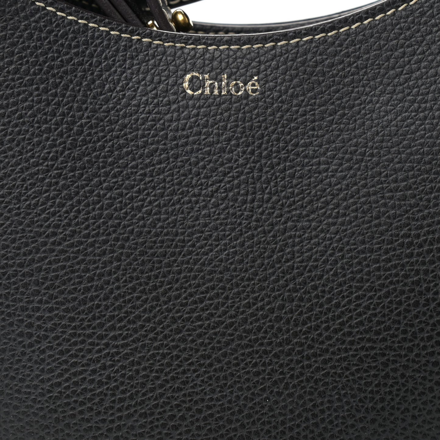 Small Grain Smooth Calfskin Small Darryl Hobo Black