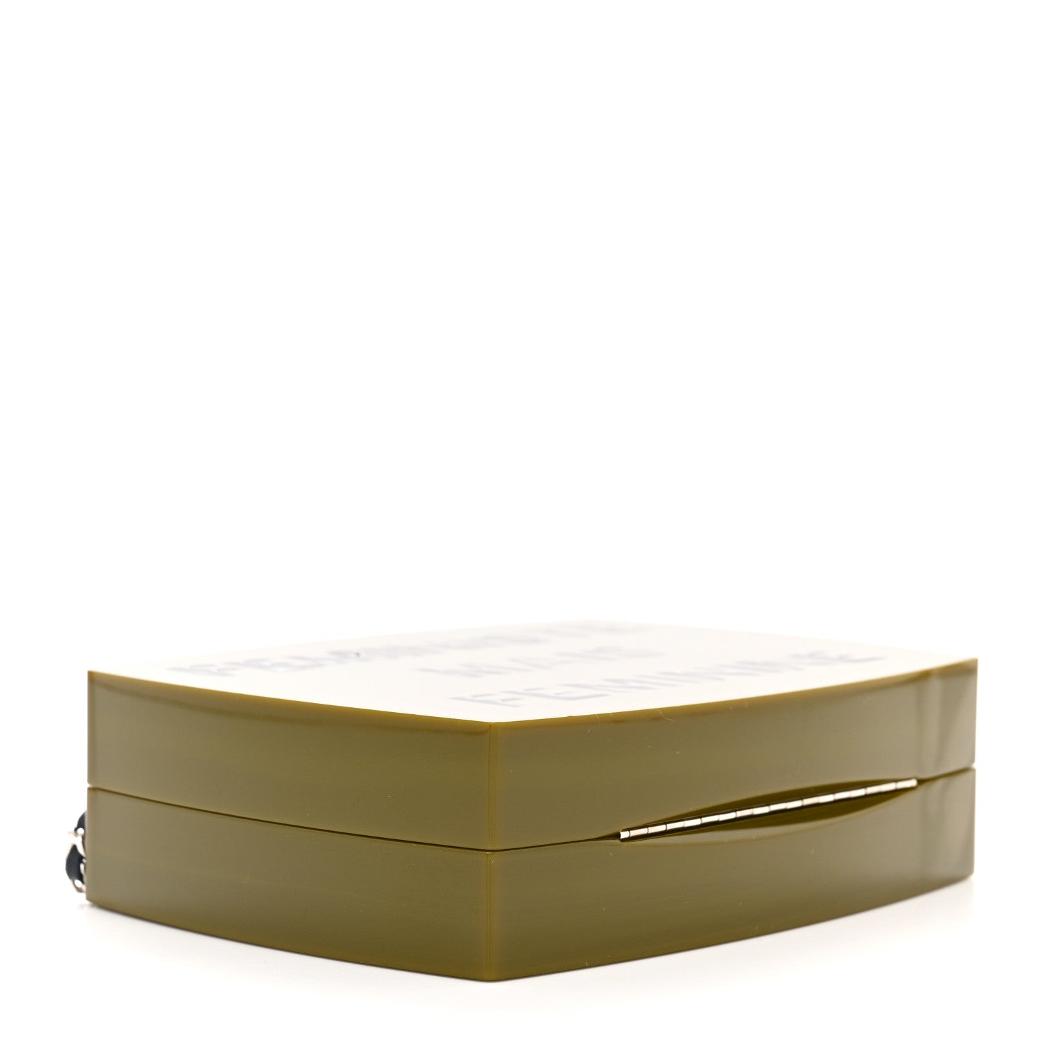 Chanel Acryllic Feministe Maize Feminine Box Clutch Green 4 of 10