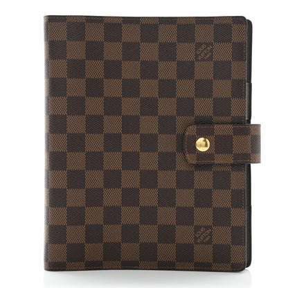 Louis Vuitton Damier Ebene Large Ring Agenda Cover 1 of 7
