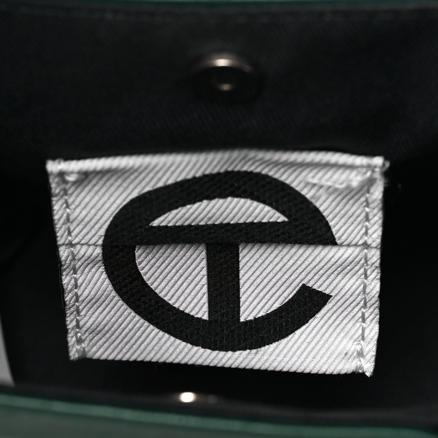 Telfar Vegan Leather Small Shopping Bag Dark Olive 6 of 9