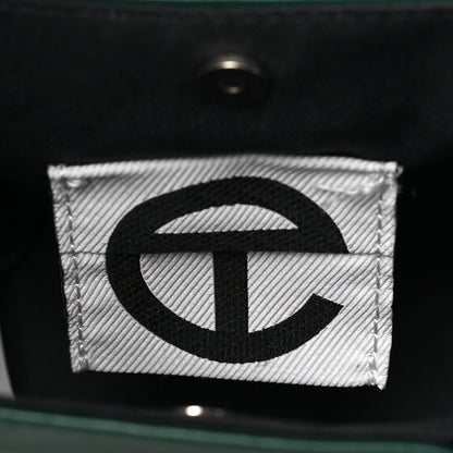 Telfar Vegan Leather Small Shopping Bag Dark Olive 6 of 9