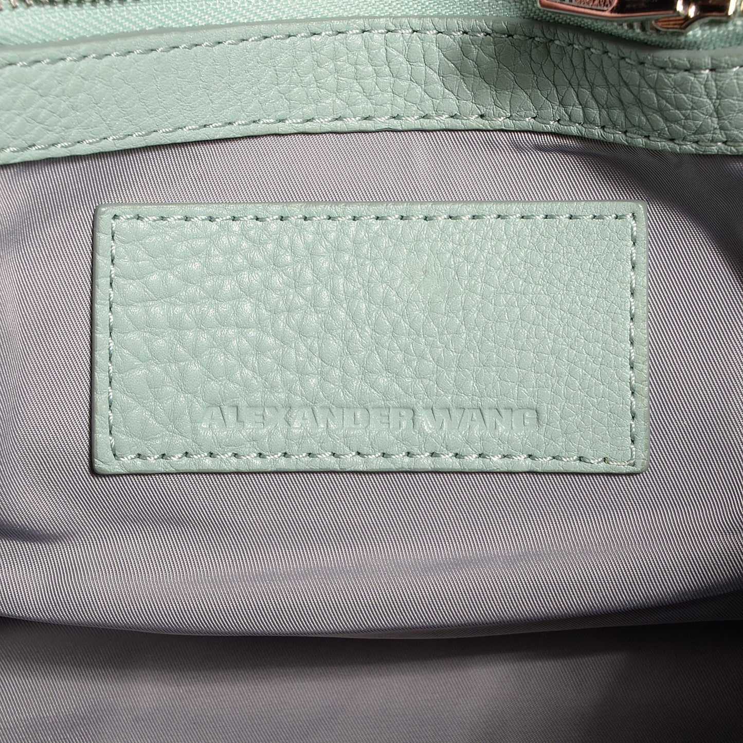 Pebbled Calfskin Rockie Peppermint