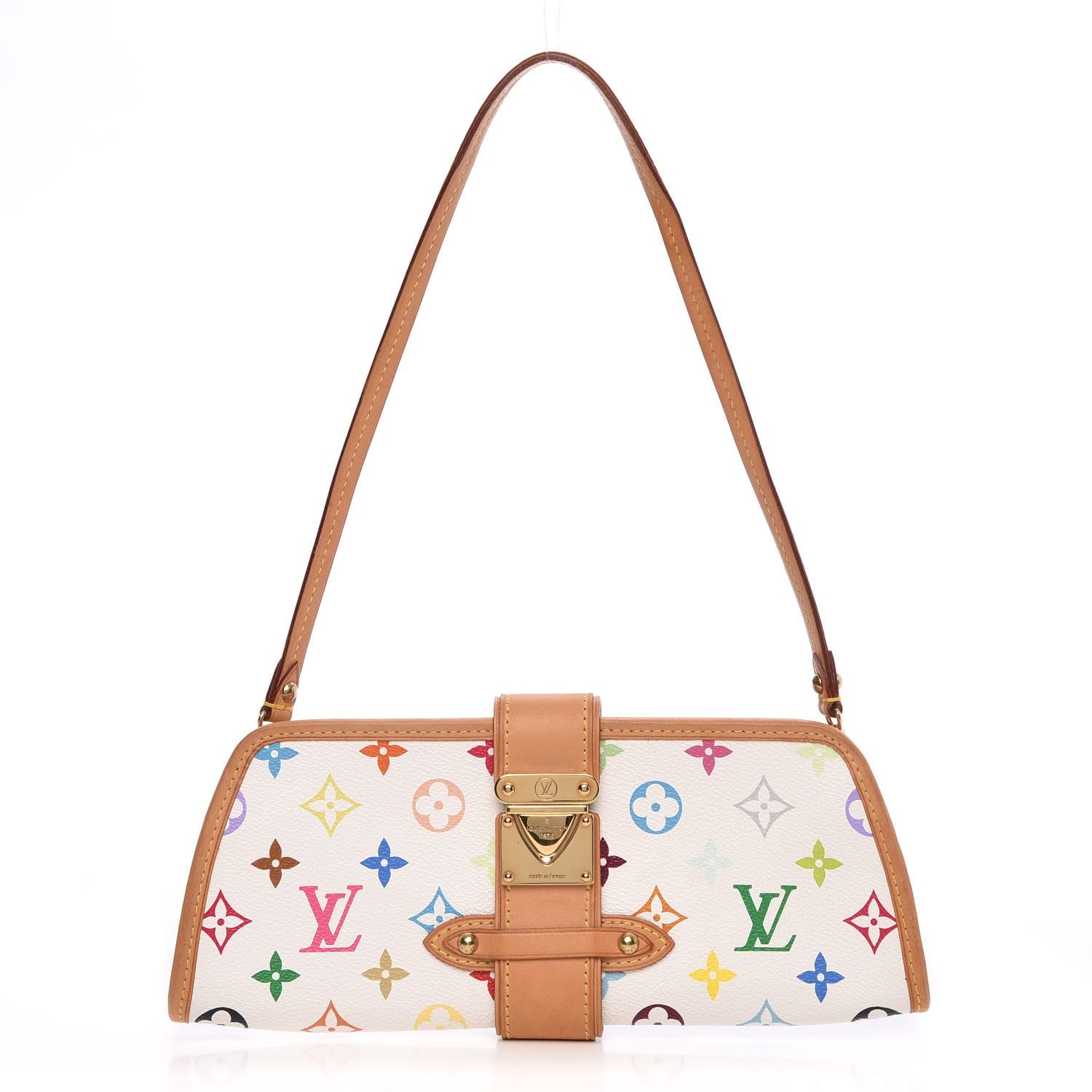Louis Vuitton Monogram Multicolor Shirley White 1 of 7