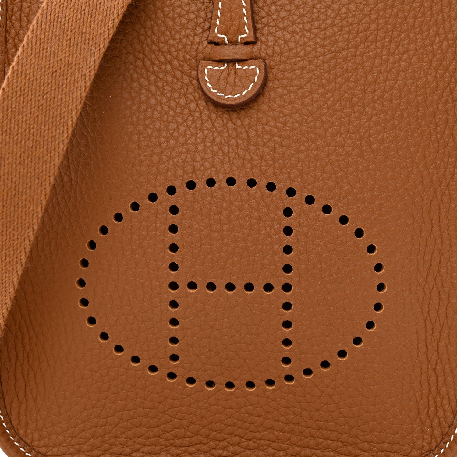 Hermes Taurillon Clemence Evelyne TPM Gold 8 of 11