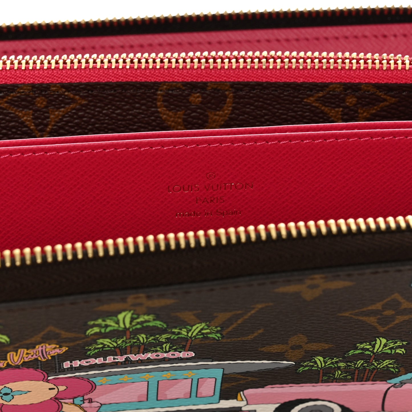Monogram 2021 Christmas Animation Hollywood Zippy Wallet