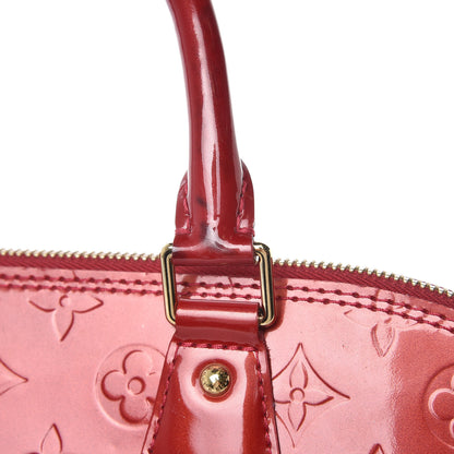 Louis Vuitton Vernis Alma GM Pomme D'Amour 8 of 8