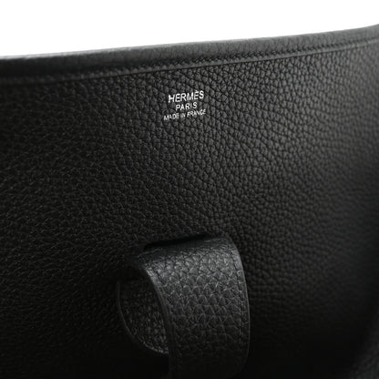 Hermes Taurillon Clemence Evelyne III TGM Black 6 of 10