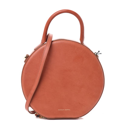 Mansur Gavriel Calfskin Circle Bag Brandy 1 of 9