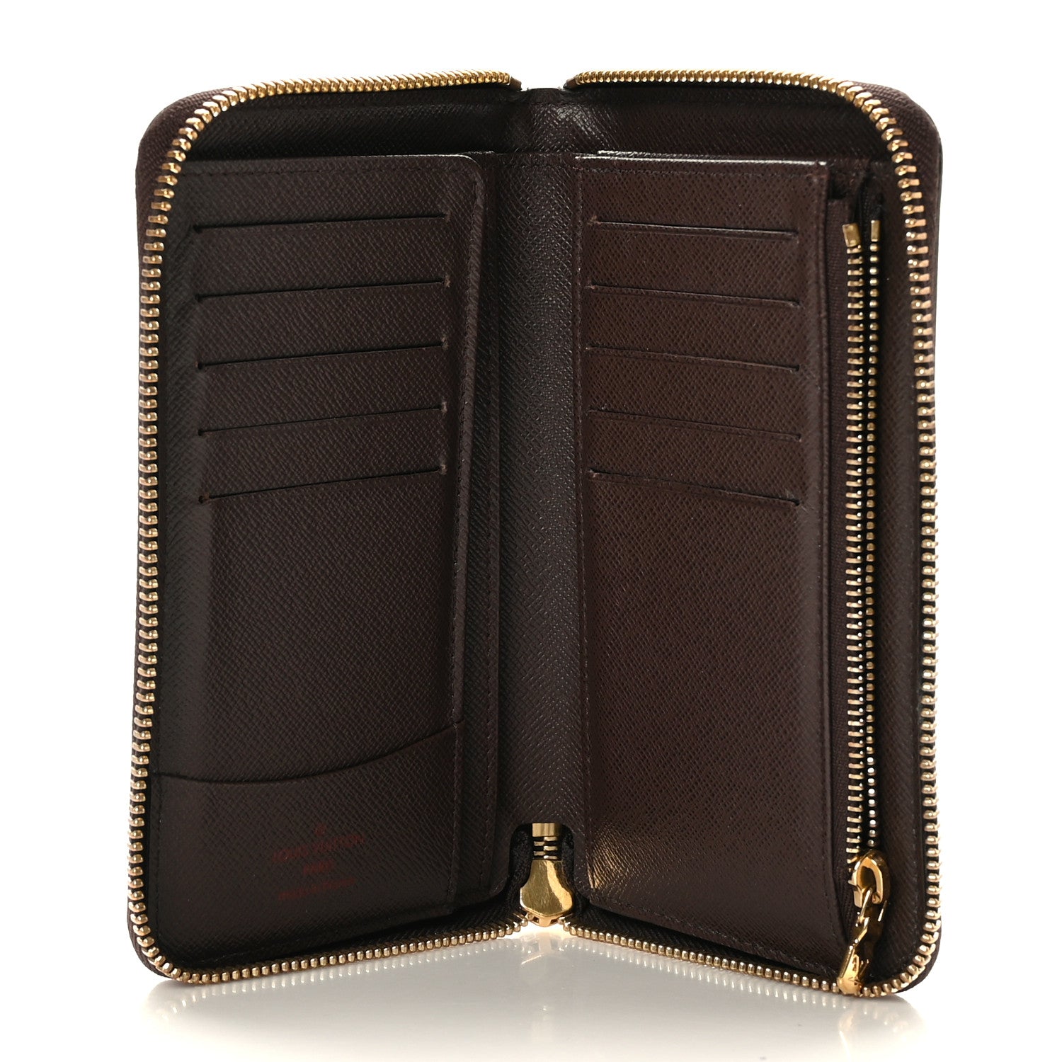 Louis Vuitton Damier Ebene Zippy Compact Wallet 5 of 6