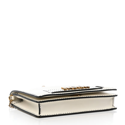 Christian Dior Calfskin J'Adior Wallet on Chain Pouch Off White 4 of 12