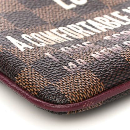 Louis Vuitton Damier Ebene Milla MM Trunk Pochette 8 of 9