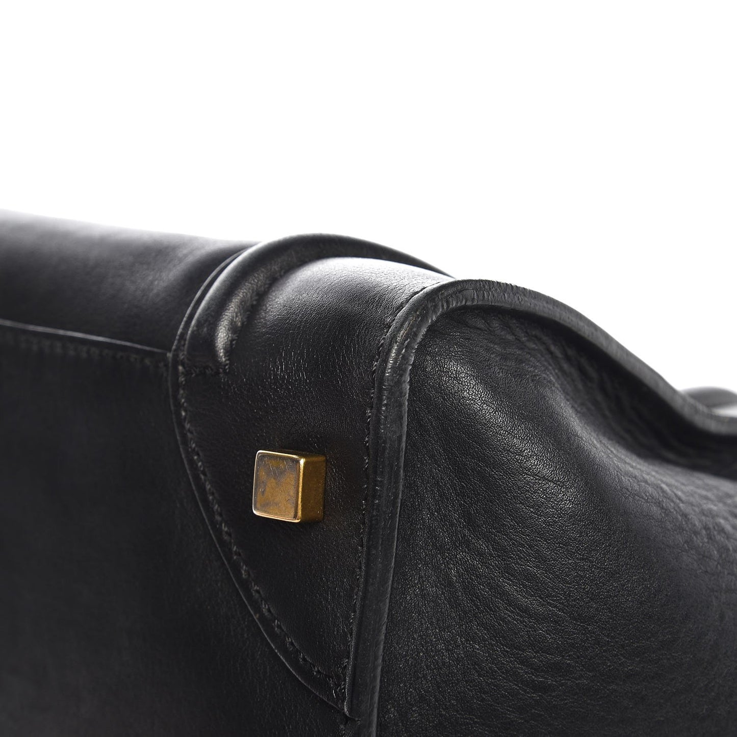 Smooth Calfskin Mini Luggage Black