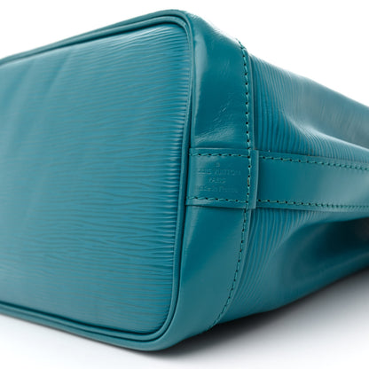 Louis Vuitton Epi Noe BB Cyan 9 of 11