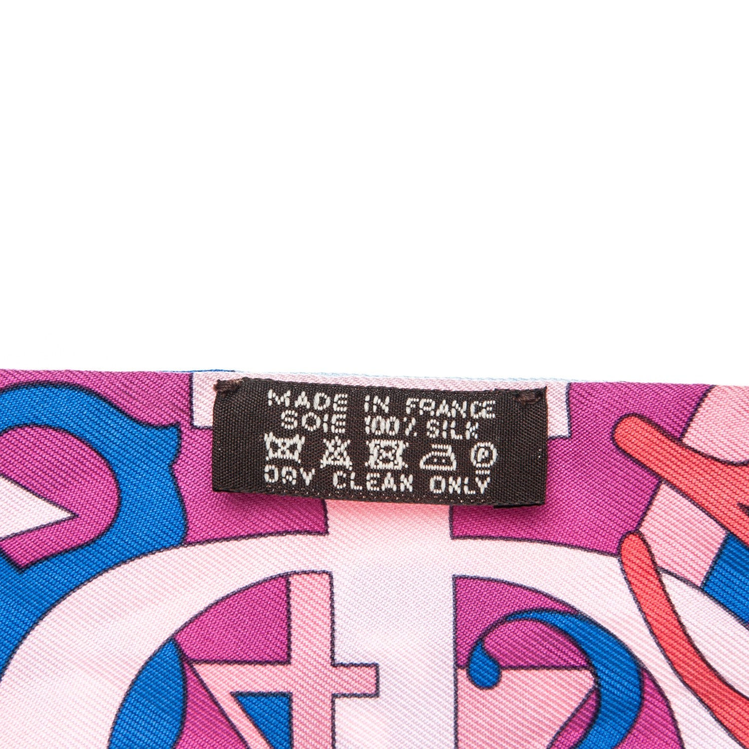 Hermes Silk Le Nombre D'Or Twilly 3 of 4