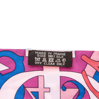 Hermes Silk Le Nombre D'Or Twilly 3 of 4