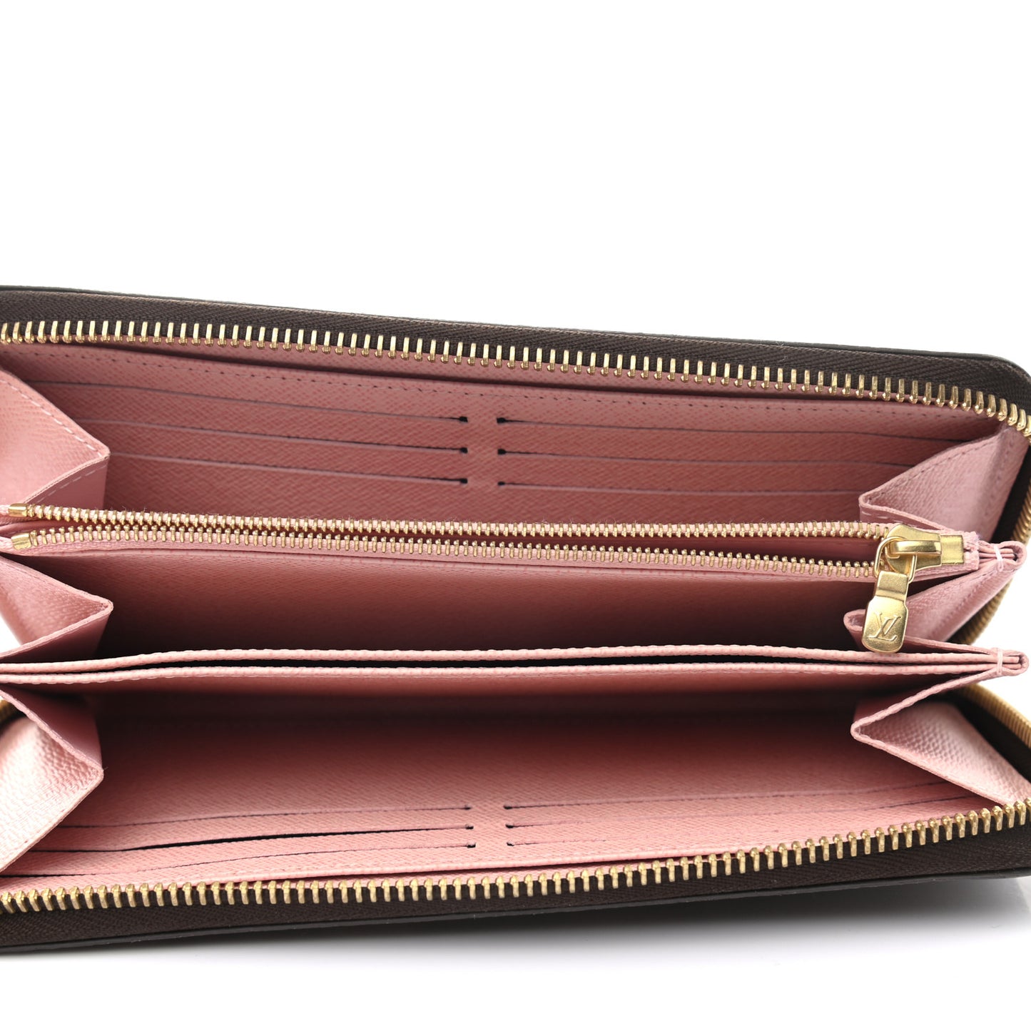 Monogram Zippy Wallet Rose Ballerine