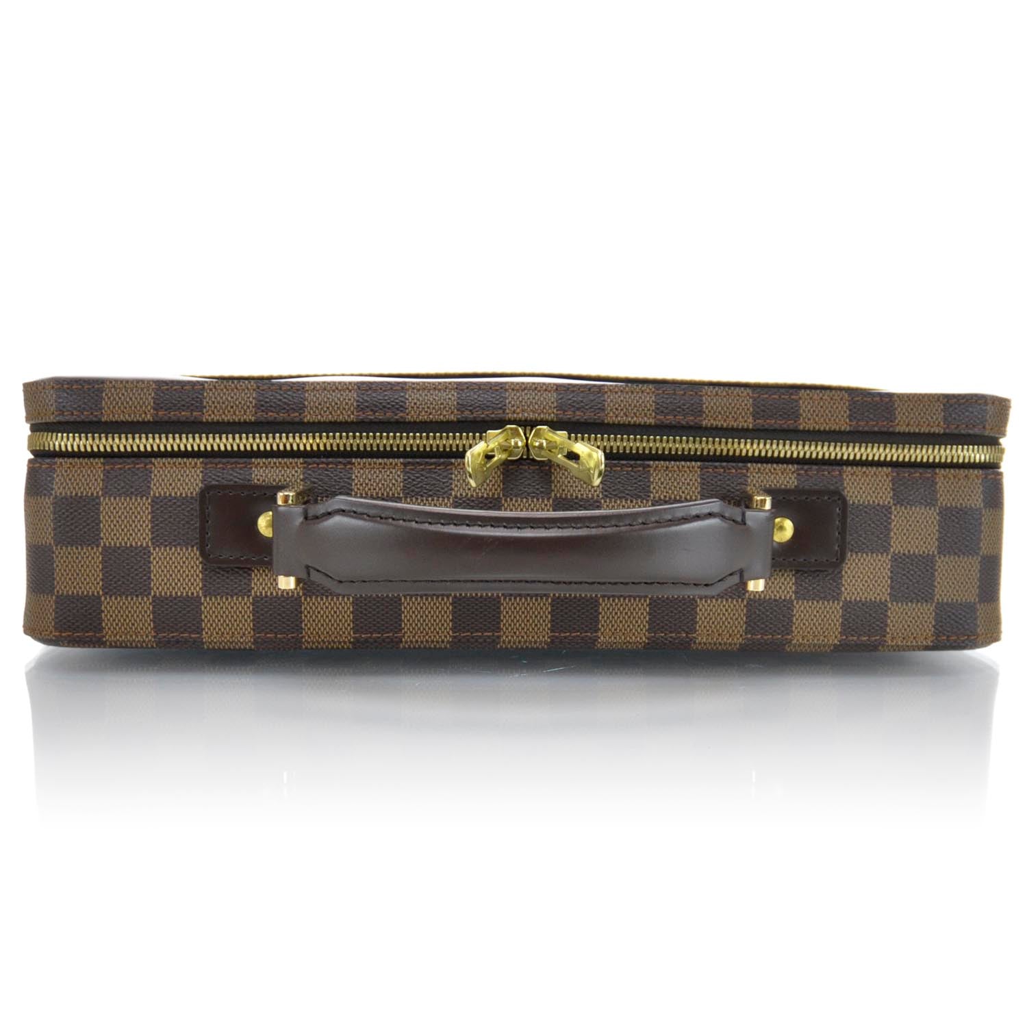 Louis Vuitton Damier Ebene Porte Ordinateur Sabana Computer Case 4 of 13