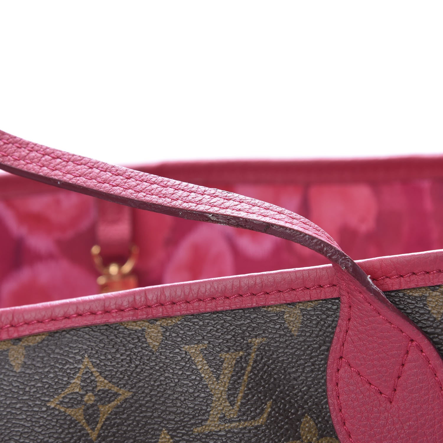 Louis Vuitton Monogram Articles de Voyage Ikat Neverfull MM Rose Indien 14 of 18