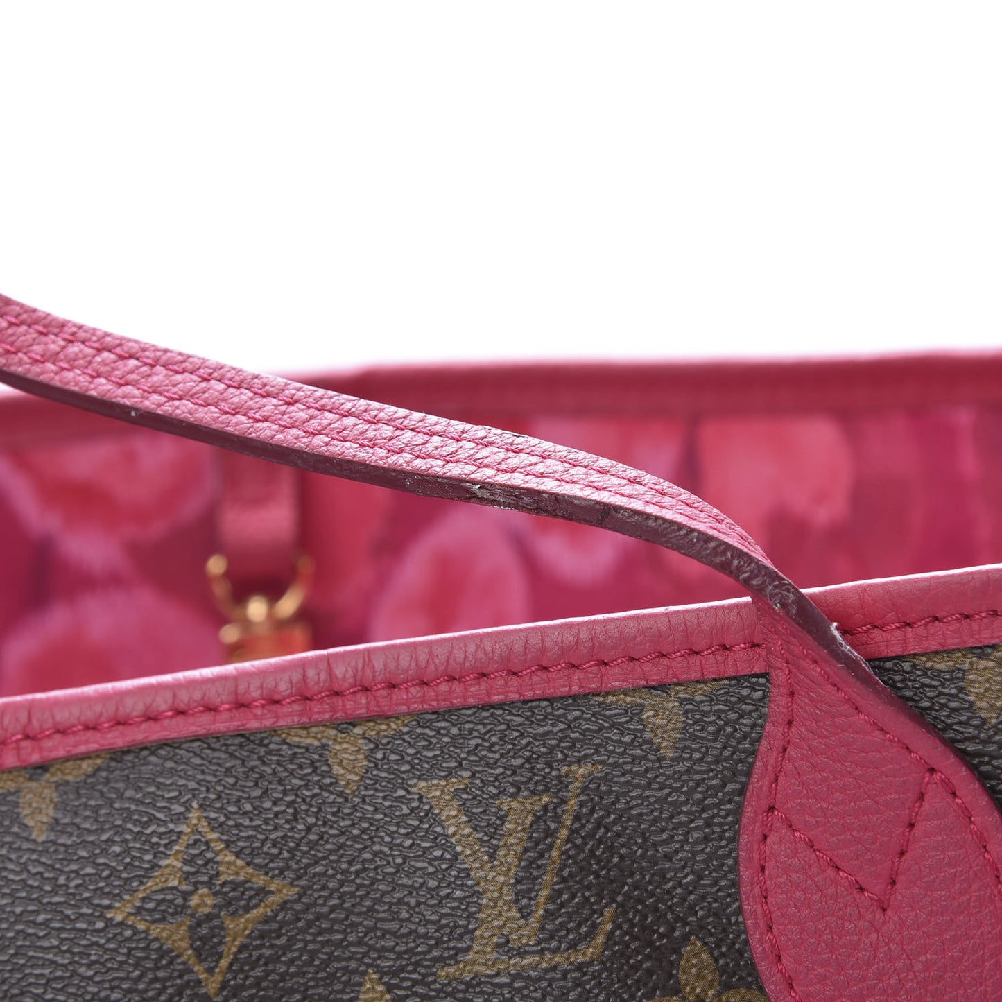 Monogram Articles de Voyage Ikat Neverfull MM Rose Indien