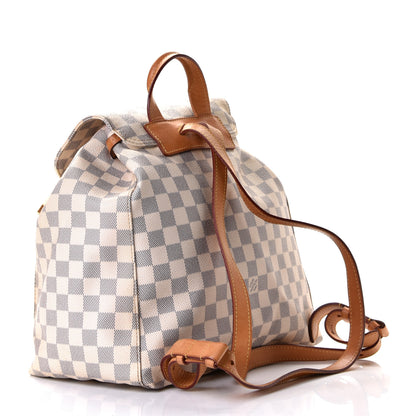 Louis Vuitton Damier Azur Sperone Backpack 2 of 8