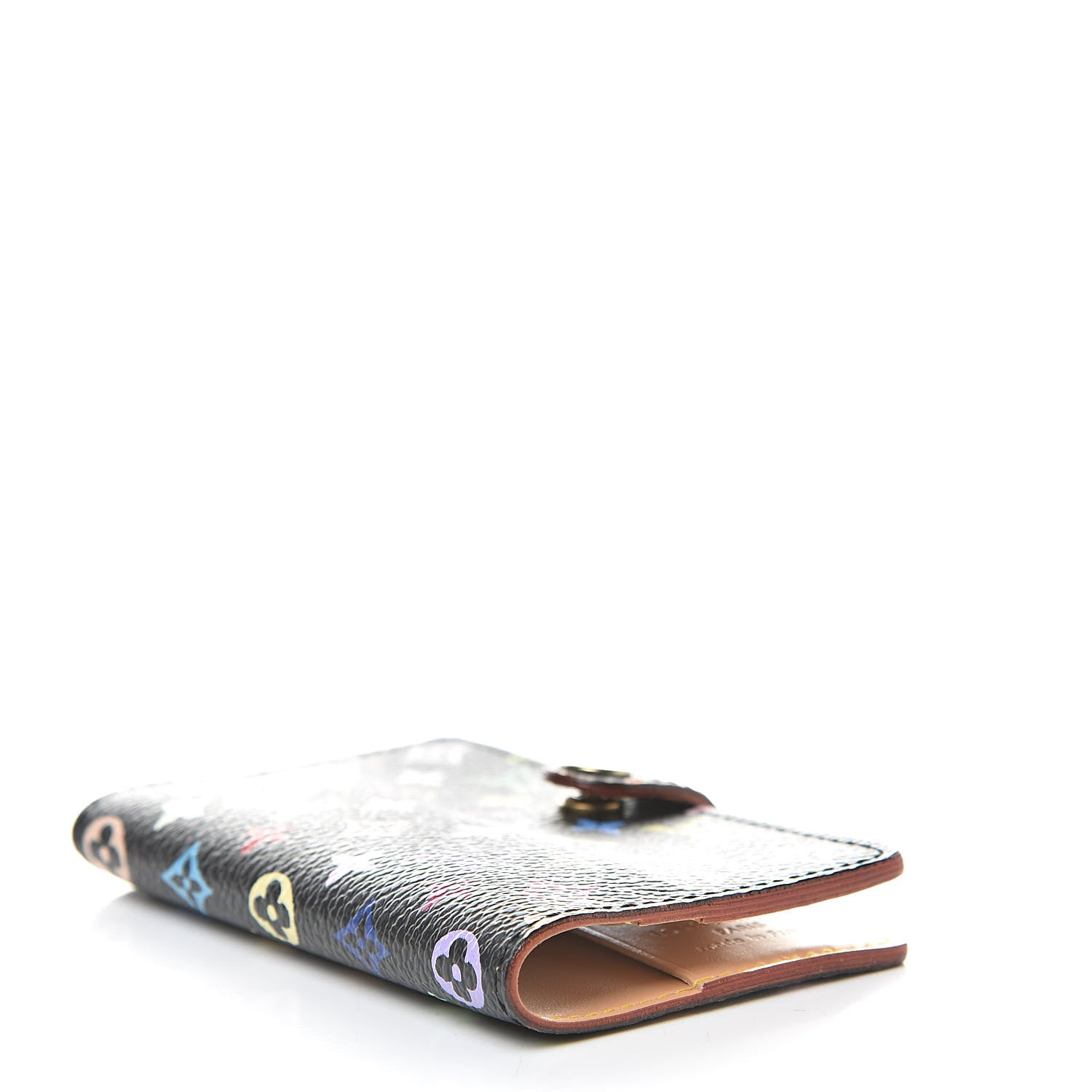 Louis Vuitton Monogram Multicolor Carnet de Bal Mini Agenda Cover Black 4 of 7