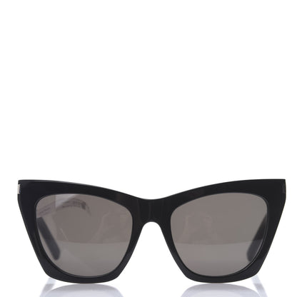 Saint Laurent New Wave SL214 Kate Cat Eye Sunglasses Black 2 of 7