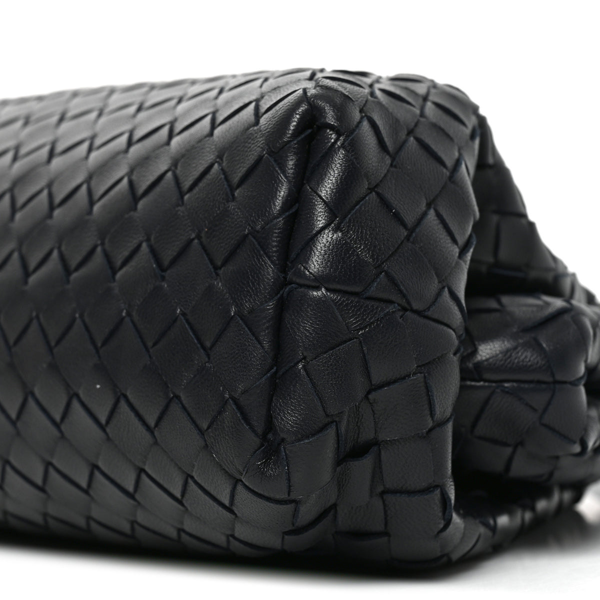 Bottega Veneta Nappa Intrecciato The Lauren 1979 Clutch Midnight 12 of 12