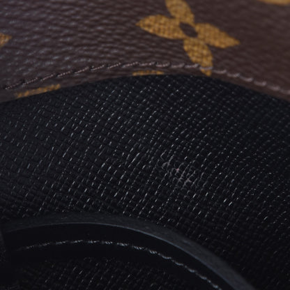 Louis Vuitton Monogram Triangle Chain Wallet Black 9 of 9
