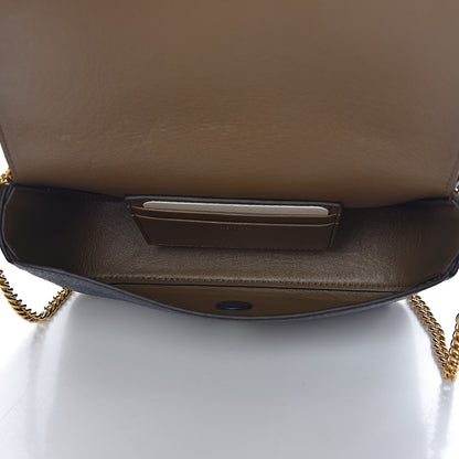 Fendi Cuoio Romano Mini Baguette Indaco 7 of 10