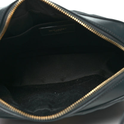 Saint Laurent Calfskin Matelasse Monogram Lou Camera Bag Sea Turquoise 5 of 9