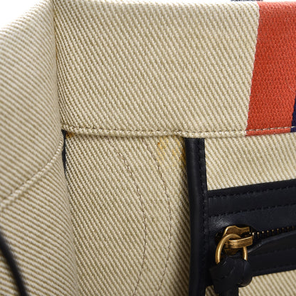 Celine Cotton Canvas Medium Phantom Luggage Multicolor 8 of 15