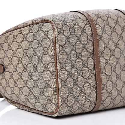 Gucci GG Supreme Monogram Margaux Calfskin Medium Nice Boston Beige Ebony Acero 9 of 10