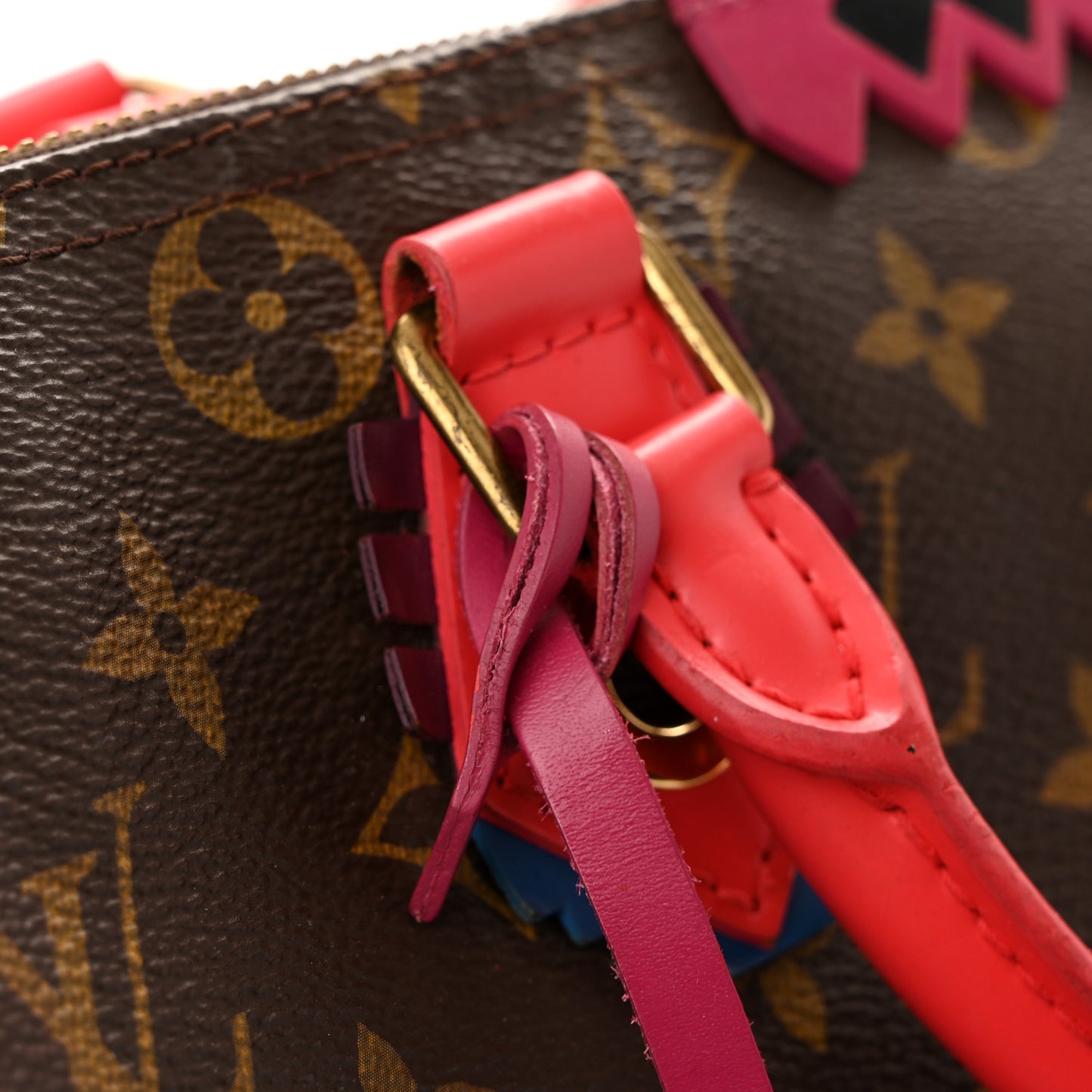 Monogram Totem Speedy 30 Flamingo