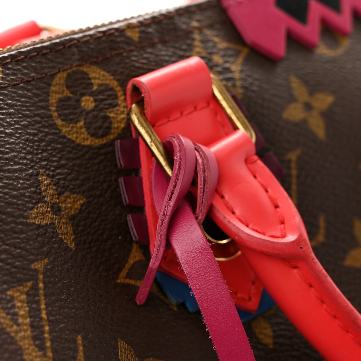 Louis Vuitton Monogram Totem Speedy 30 Flamingo 11 of 12