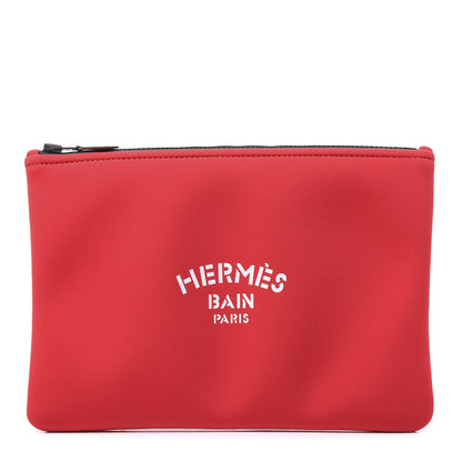 Hermes Neoprene Neobain Medium Rouge 1 of 9