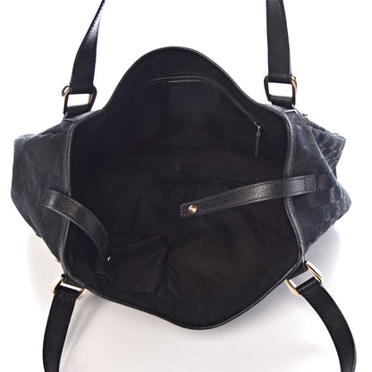 Gucci Monogram Medium Abbey Shoulder Bag Black 5 of 10