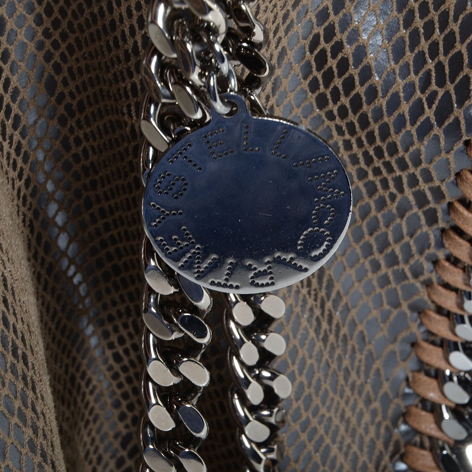 Stella McCartney Faux Python Large Falabella Tote 9 of 9