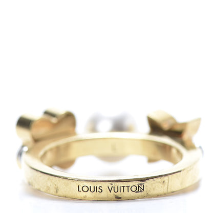 Louis Vuitton Charmy Pearl Ring L Gold 4 of 9