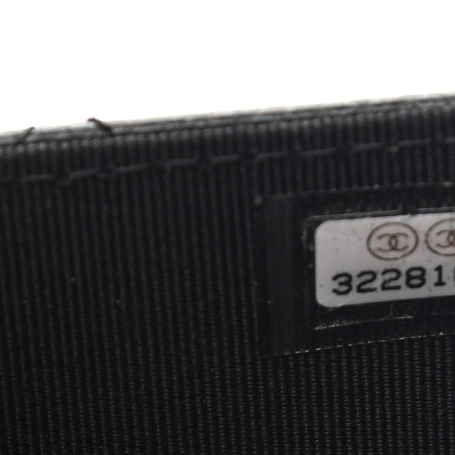 Chanel Caviar Quilted Flap Card Holder Wallet Black 8 of 9