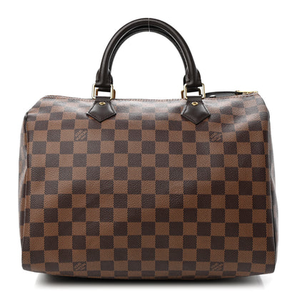 Louis Vuitton Damier Ebene Speedy 30 1 of 9